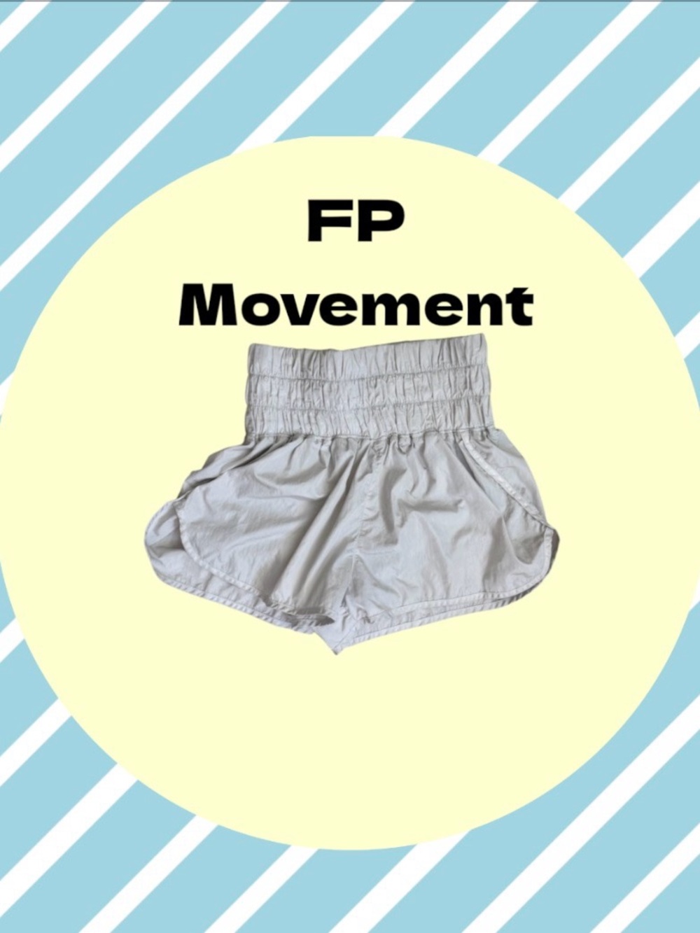 FP MOVEMENT By Free People THE WAY HOME hi rise shorts women’s size MEDIUM
